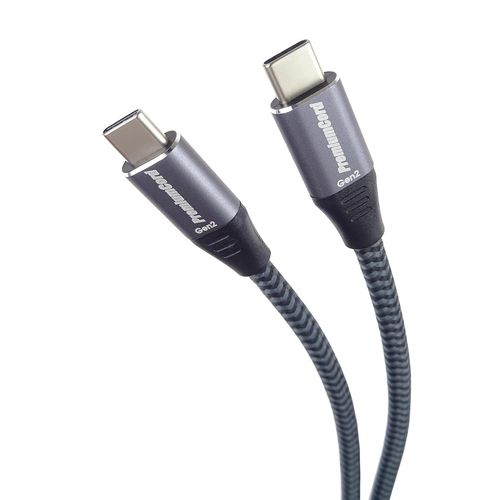 CLICKSELL-Câble De Connexion Usb-C 3.2 Gen 2X2, Câble De Données Superspeed Jusqu'À 20 Gbit/S, Câble De Charge Jusqu'À 5A, Usb 3.2 Génération 2X2 De Type C, Couleur Noire, Longueur 2 M