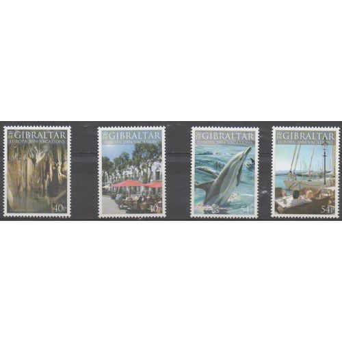 Gibraltar Timbres Europa 2004