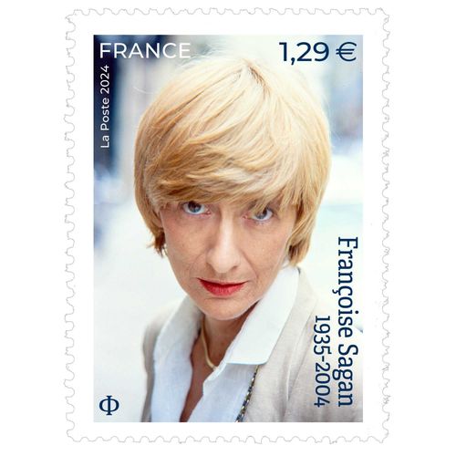 France 2024, Très Beau Timbre Neuf** Luxe Yvert 5805, Françoise Sagan, De Son Vrai Nom Françoise Quoirez, Femme De Lettres Née En 1935 À Cajarc, Dans Le Lot, Auteure À 18 Ans De "Bonjour Tristesse".