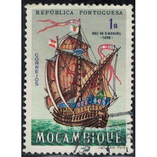 Mozambique 1963 Oblitéré Nau De D. Manuel Navire Voilier Y&T Mz 494 Su
