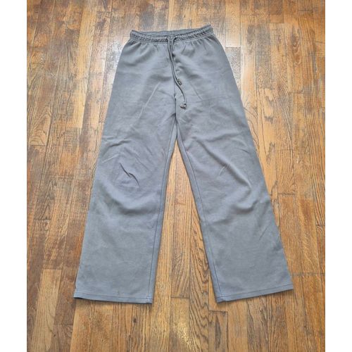 Pantalon Large Taupe Zara Taille S 36