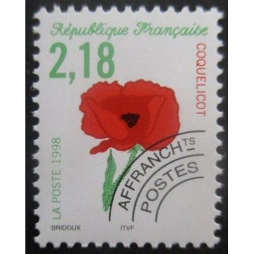 France Préoblitéré N°241 Coquelicot Neuf **