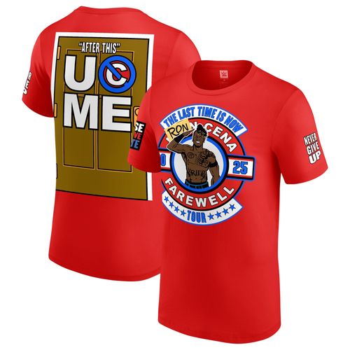 T-Shirt Wwe R-Truth Ron Cena - Rouge - Homme