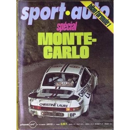 Sport Auto N°180 Du 01-01-1977