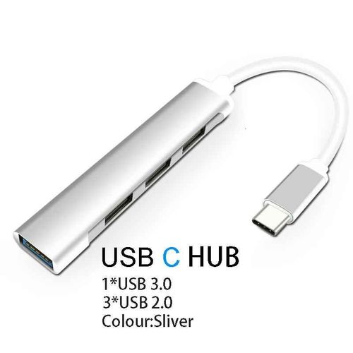 Adaptateur Thunderbolt 3 USB Type C Hub compatible HDMI 4K prise en charge Samsung Dex mode USB-C Dock avec PD pour MacBook Pro/Air 2021 - Type 4 in 1 hub type 2