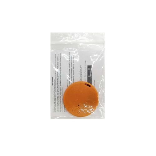 Mini Localisateur Gps,Alarme Anti-Perte,Portefeuille,Porte-Clés,Étiquette Intelligente,Traceur Compatible Bluetooth,Porte-Clés Pour Chien,Animal De Compagnie,Traceur D'enfant,Détect - Type Orange-A