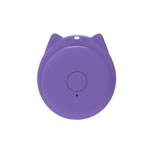 Mini Localisateur Gps,Alarme Anti-Perte,Portefeuille,Porte-Clés,Étiquette Intelligente,Traceur Compatible Bluetooth,Porte-Clés Pour Chien,Animal De Compagnie,Traceur D'enfant,Détect - Type Purple-C