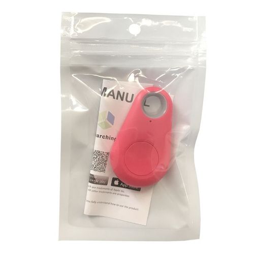 Mini Localisateur Gps,Alarme Anti-Perte,Portefeuille,Porte-Clés,Étiquette Intelligente,Traceur Compatible Bluetooth,Porte-Clés Pour Chien,Animal De Compagnie,Traceur D'enfant,Détecteu - Type Pink-B