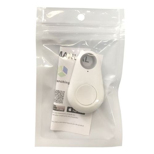Mini Localisateur Gps,Alarme Anti-Perte,Portefeuille,Porte-Clés,Étiquette Intelligente,Traceur Compatible Bluetooth,Porte-Clés Pour Chien,Animal De Compagnie,Traceur D'enfant,Détecte - Type White-B