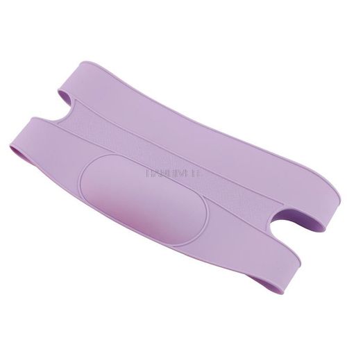 Masque Amincissant Respirant Et Délicat Pour Le Visage Et Le Cou,Lifting Du Double Menton,Bande De Sommeil Raffermissante - Type Violet
