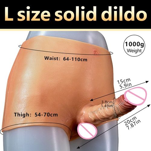 Pegging Réaliste En Silicone Pour Hommes Et Femmes,Gode Strapon,Pantalon De Pénis,Mastylunk Ators,Jouets Sexuels Lesbiens,Gode Éducatif,18 - Type C-L Solid Penis