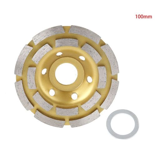 Meuleuse à Disque pour Segment Diamant,100/115/125/150/180mm,Coupe de Pierre à Béton,Soleil en Chute - Type 100mm