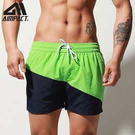 Desmiit-Short De Bain Avec Doublure Pour Homme,Séchage Rapide,Sexy,Patchwork,Proximité,Wstring,Surf,Maillot De Bain,Vacances,Pantalon De Plage Transparent