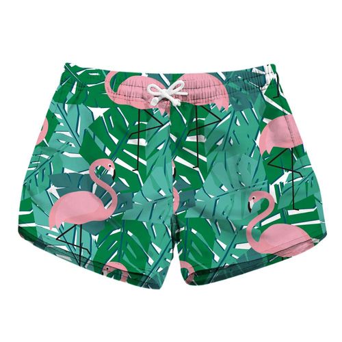 Short De Plage D'été Pour Femme,Pantalon Court De Sport,Imprimé Fleurs 3d,Séchage Rapide,Maillot De Bain Femme,Vacances,Planche De Surf