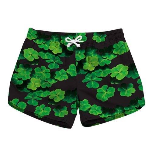 Short De Plage D'été Pour Femme,Pantalon Court De Sport,Imprimé Fleurs 3d,Séchage Rapide,Maillot De Bain Femme,Vacances,Planche De Surf