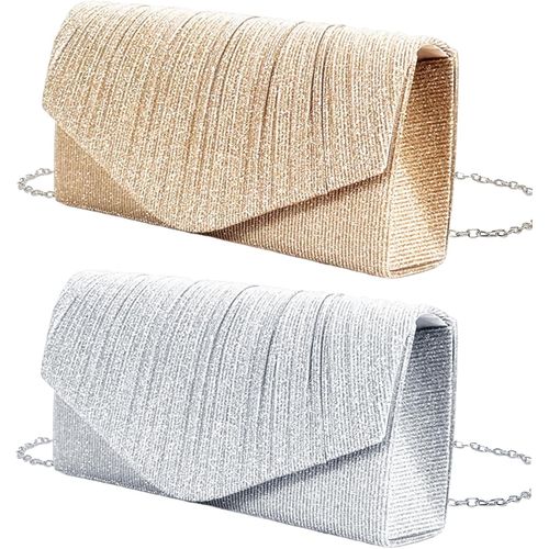 Pochettes Et Clutches Femme, Oro E Argento Sac De Soirée, Pochette Doree Mariage, Sac À Main Pour Fete, Voyage, Boule[H2590]
