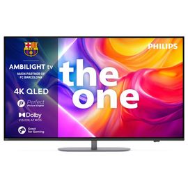TV QLED Philips The One 43PUS9050 108 cm 4K UHD Ambilight 2025 Gris métal