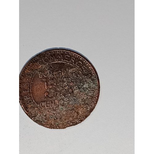 Pièce De Monnaie De 50 Centimes (Bon Pour) De 1923