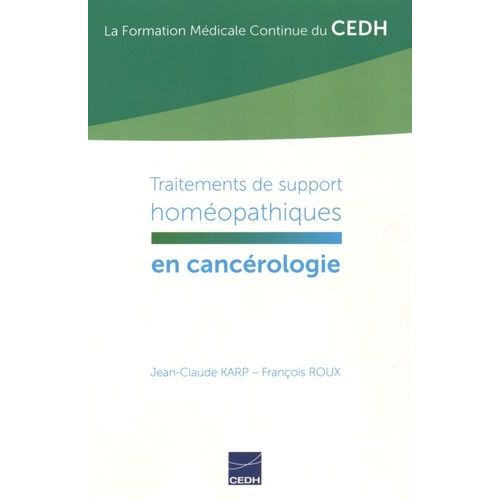 Traitements De Support Homéopathiques En Cancérologie