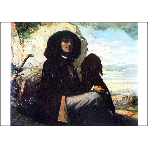 Courbet Gustave Lot 7 Cartes Postales Tableaux Peinture