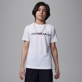 T-Shirt Air Stretch Jordan Pour Ado - Blanc