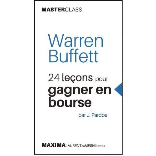 24 Leçons Pour Gagner En Bourse