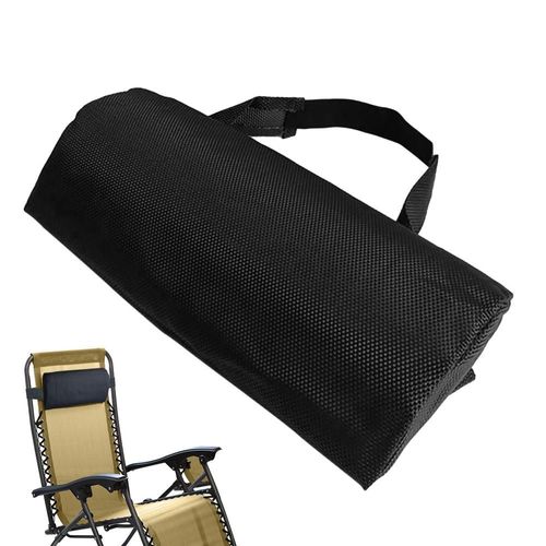 Coussin Cervical En Mousse Avec Sangle Réglable Pour Chaise De Piscine, Oreiller Inclinable, Repos De Sauna, Appui-Tête Inclinable