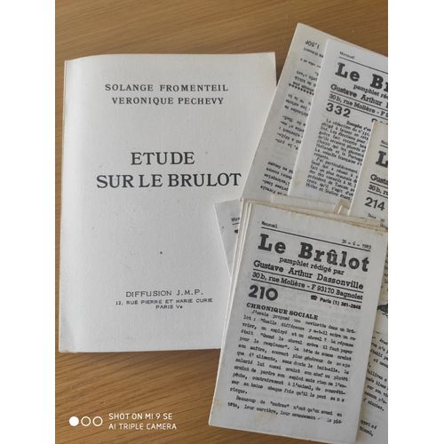 Etude Sur Le Brulot