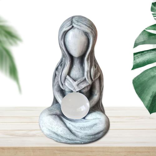 Gaia-Statue de la Terre Mère pour Femme Enceinte, Figurine en Résine, Ornements Artisanaux, Jardin, Décoration Extérieure, Cadeau ixdes Mères