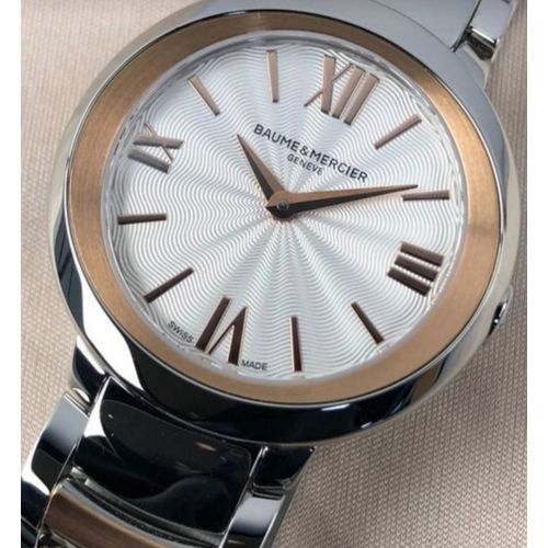 Montre Baume & Mercier Promesse Or Rose 18k Pour Femme