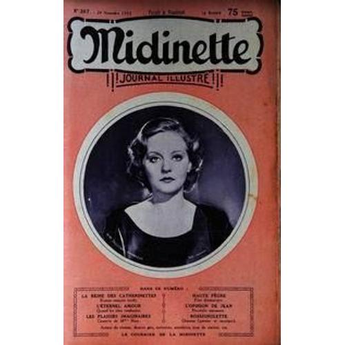 Midinette N° 367 Du 24/11/1933