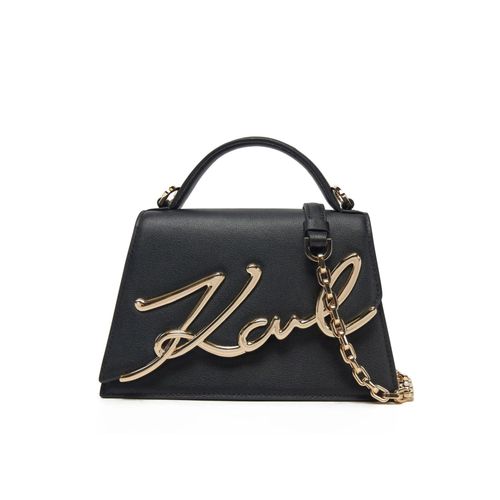 Karl Lagerfeld Sac Bandoulière Essentials A1W30038 Noir/Gold