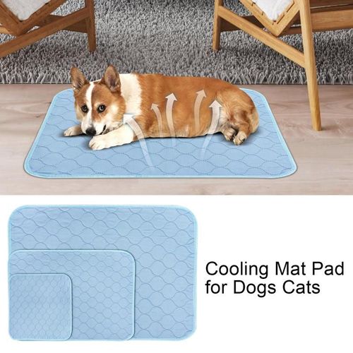 Non Ald-Polymères Refroidissants Pour Chiens, Coussin Respirant Pour Animaux De Compagnie, Couverture Rafraîchissante Lavable, Coussin Pour Chenil, Canapé-Lit, Été