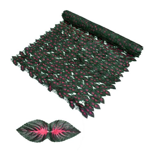 Rouleaux De Criblage De Lierre Él, Clôture De Balcon Artificielle, Peut Être Coupée Et Épissée, Clôture En Rotin De Jardin, Écran De Balcon, Basil Du Cuir Chevelu