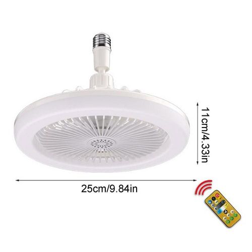 Plafonnier À Profil Bas Avec Lumières, Installation Facile, Support De Lampe De Ventilateur, Intérieur, Salon, Chambre À Coucher, Nouveau, 2 En 1