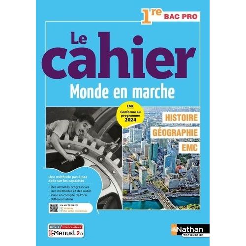 Histoire Géographie Emc 1re Bac Pro - Le Cahier