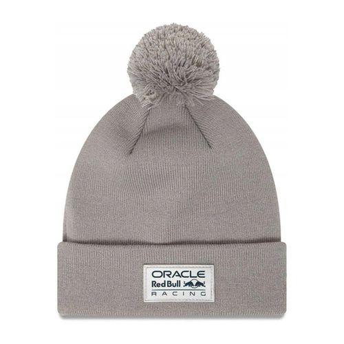 Bonnet À Pompon Rb Racing Essential New Era Officiel Gris Taille Unique