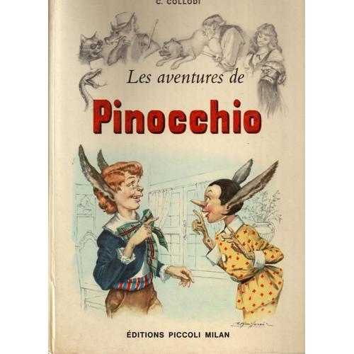 Offrez ce joli livre avec projecteur sur les aventures de Pinocchio !