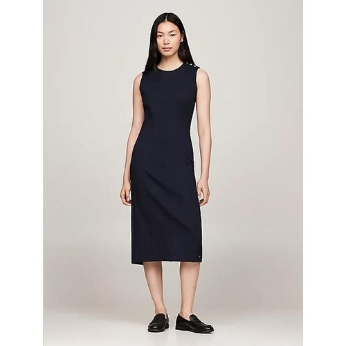 Robe Midi Moulante Sans Manches