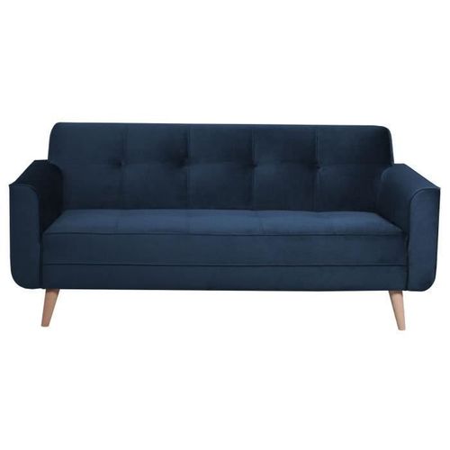 Canapes Tissus Panama Canape Convertible, Tissu, Gris, 200 X 102 X 82 Cm