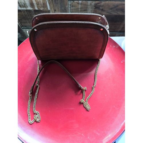 Sac a main marron