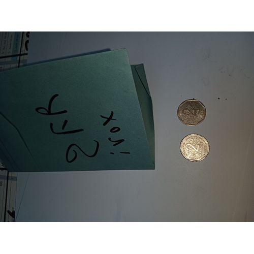 Lot De 2 Pieces De 2 Fr Semeuse Française De 1979 1980