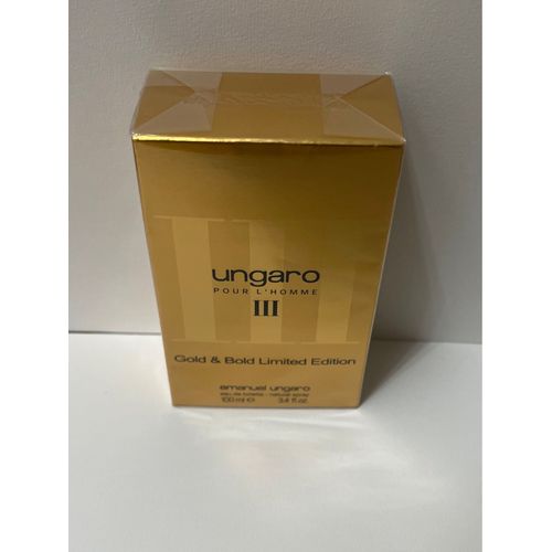 Ungaro Gold Bold Limited Edition Perfum Eau De Toilette 100 Ml.  