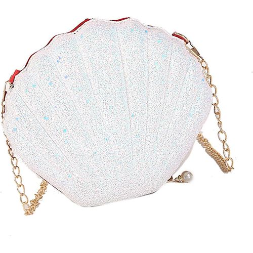 Sac De Soirée En Forme De Coquillage,Pochette Enveloppe Pochette Petit Femme En Forme De Coquillage Femmes Filles Pochettes Et Clutches Femme Élégant Pour Enfant[H1942]