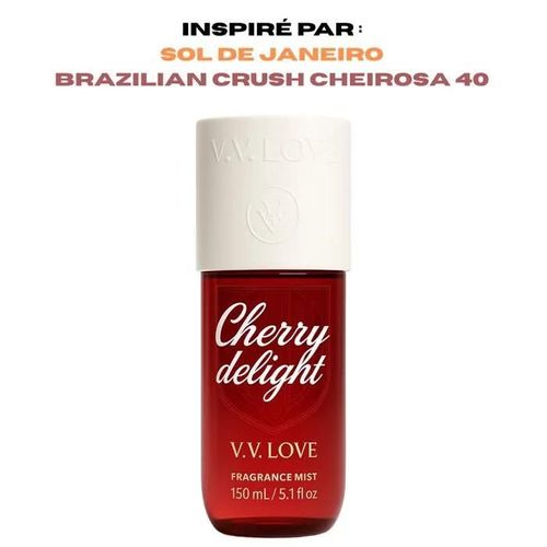 Vv Love Cherry Delight Brume Parfumée Pour Femme 150ml 
