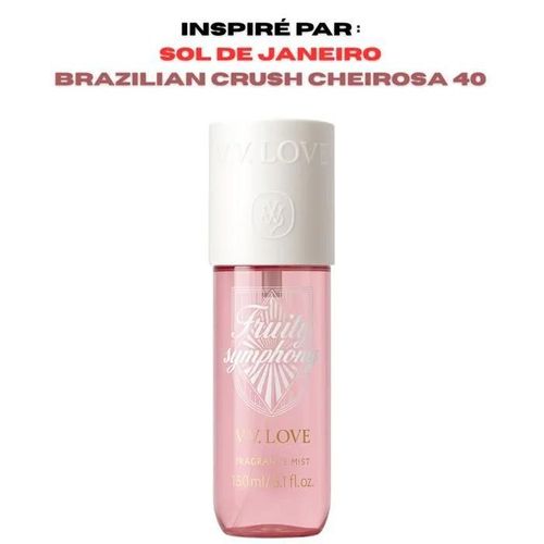 Vv Love Fruity Symphony Brume Parfumée Pour Femme 150ml 