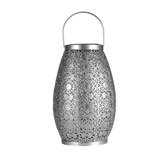 Pauleen Sunshine Lanterne Tempation Solaire Ip44 H27,5cm 1lm 3000k Métal Arg