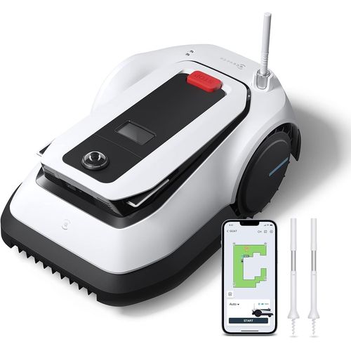 Tondeuse Robot G1 (Délimitation Sans Fil, Évitement D'Obstacles 3D Aivi, Planification Intelligente, Mowing Area 1600M2, Réglage De La Zone D'Accès Interdit, Gestionnaire Vidéo) (G[AAccessoires2331]