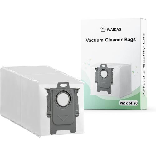 Lot De 20 Sacs À Poussière Compatible Avec Roborock Q Revo, S8 Maxv Ultra, P10S/P10S Pro, V20, P10/P10 Pro Accessoires[AAccessoires2348]