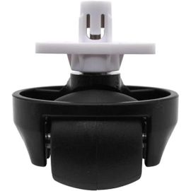 Roue Avant Pour Robot Aspirateur - Roue Avant Silencieuse - Roue Avant - Pneu - Roue Pour Balayeuse Roborock S65/S55 Max/S65 Pure/S7/S8/T7S/T8/G10/G20 - Roue Universelle (Noir)[AAccessoires3173]
